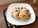 Blueberry and Chocolate Chip Scones